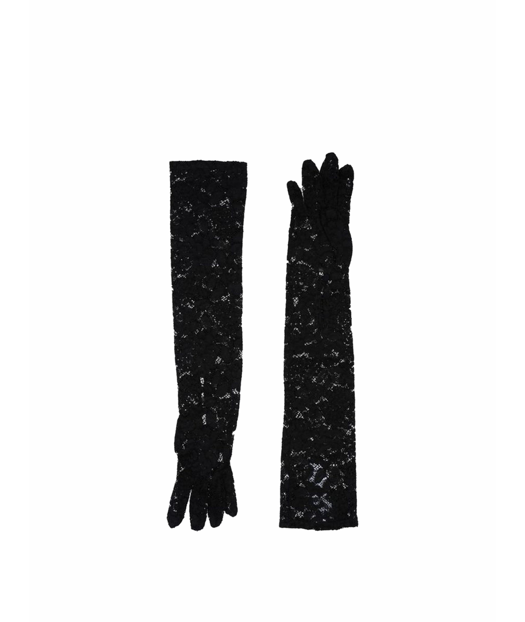 DOLCE&GABBANA Черные перчатки, фото 1