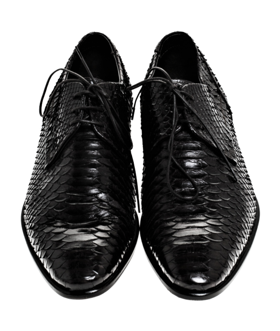 BALDININI Черные туфли из экзотической кожи, фото 2