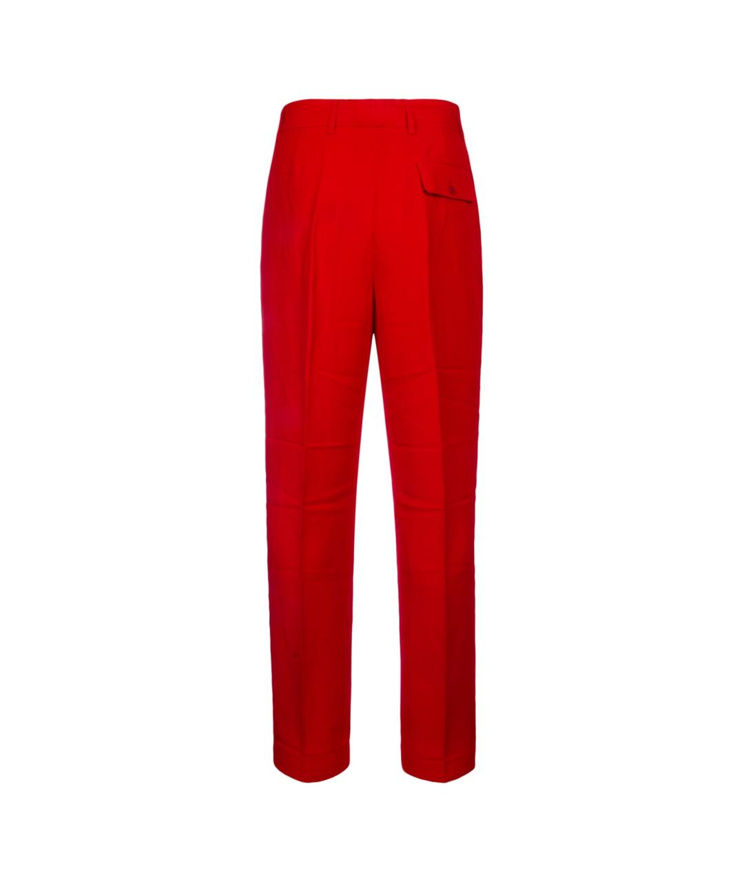 JACQUEMUS Красные повседневные брюки, фото 2