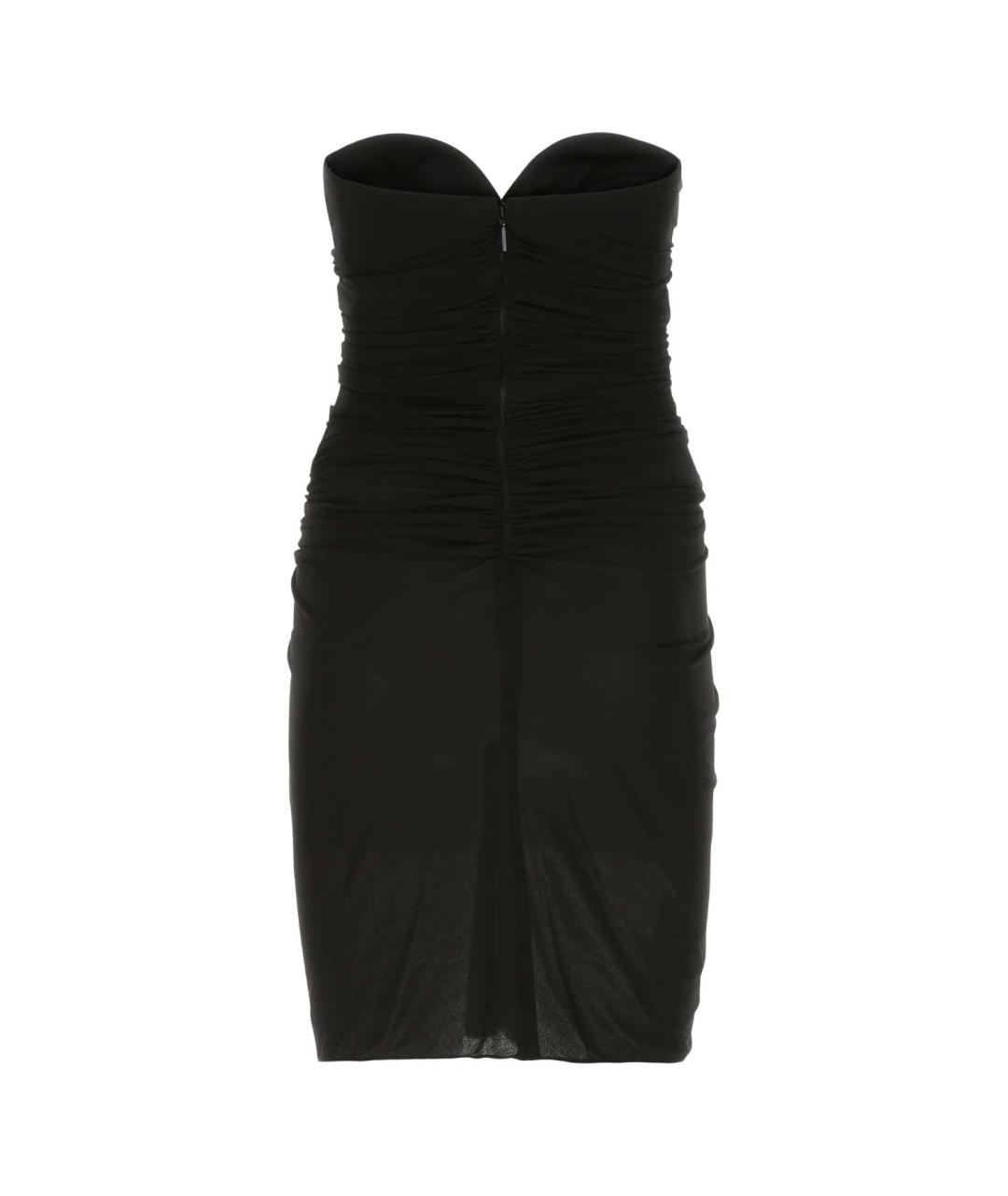 SAINT LAURENT Черное коктейльное платье, фото 2
