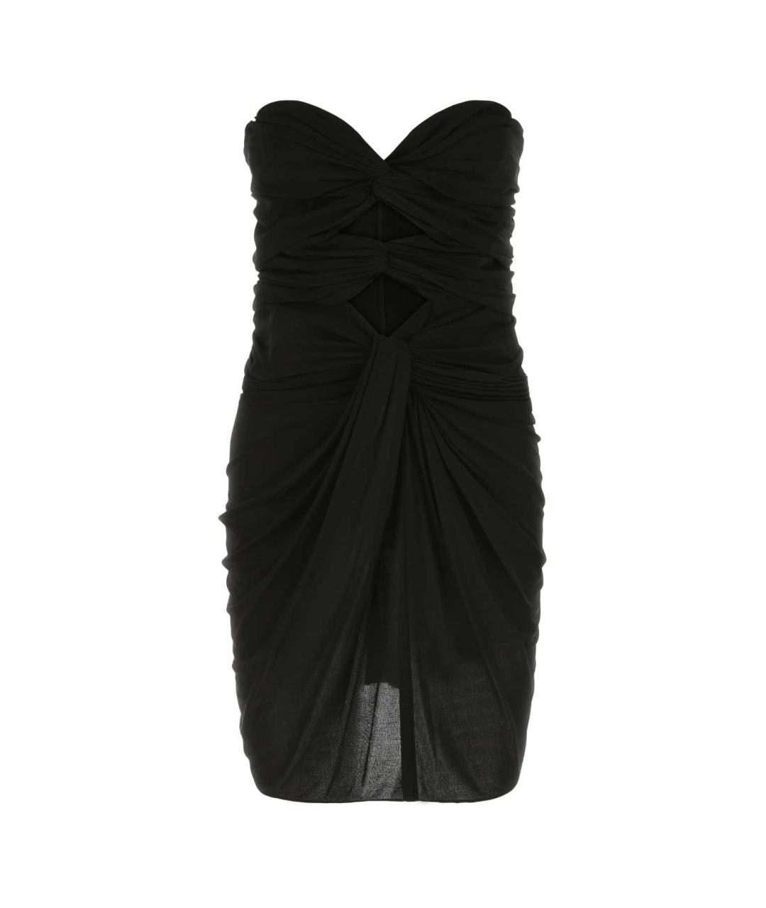 SAINT LAURENT Черное коктейльное платье, фото 1