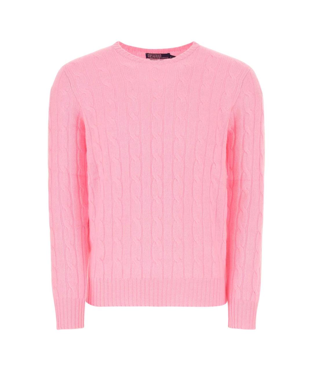 POLO RALPH LAUREN Розовый кашемировый джемпер / свитер, фото 1