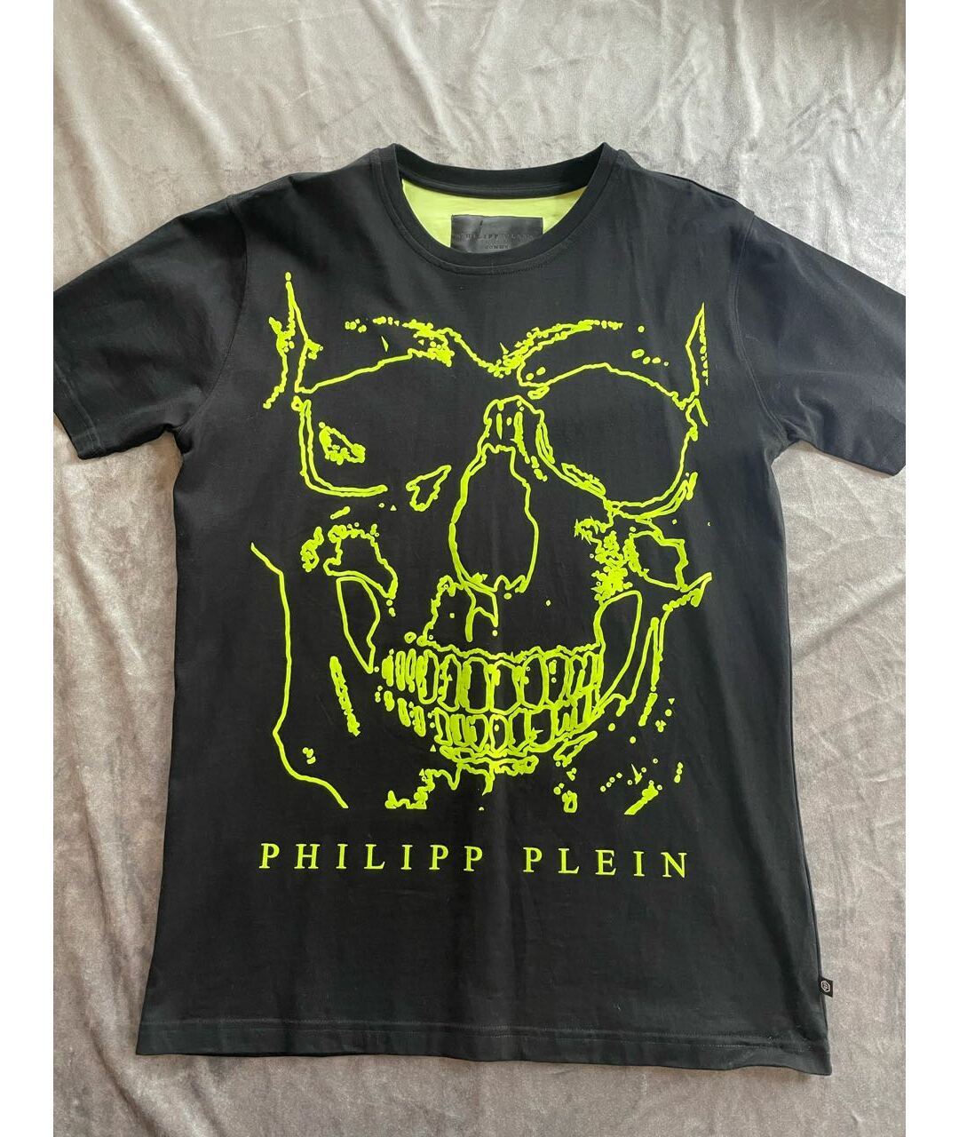 PHILIPP PLEIN Черная хлопковая футболка, фото 5