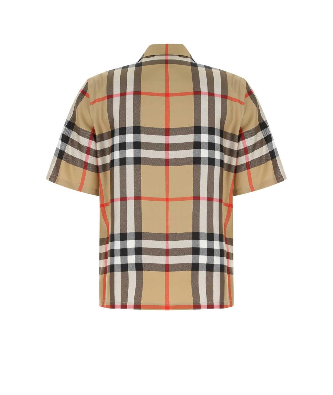 BURBERRY Мульти шелковая кэжуал рубашка, фото 2