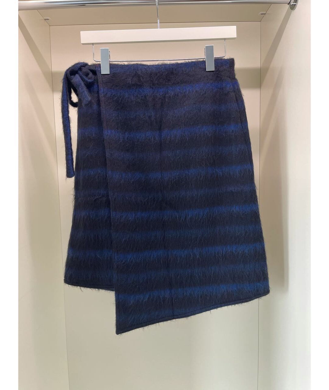 KENZO Темно-синяя юбка мини, фото 7