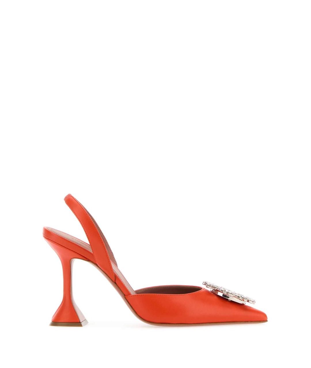 Amina Muaddi Оранжевое туфли, фото 1