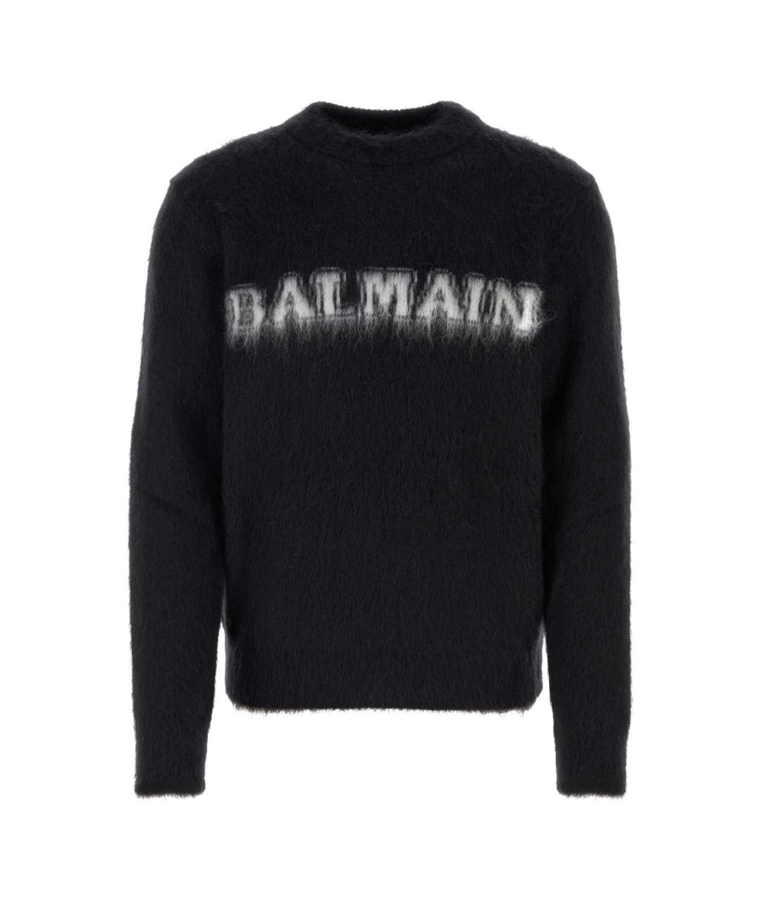 BALMAIN Черный джемпер / свитер, фото 1