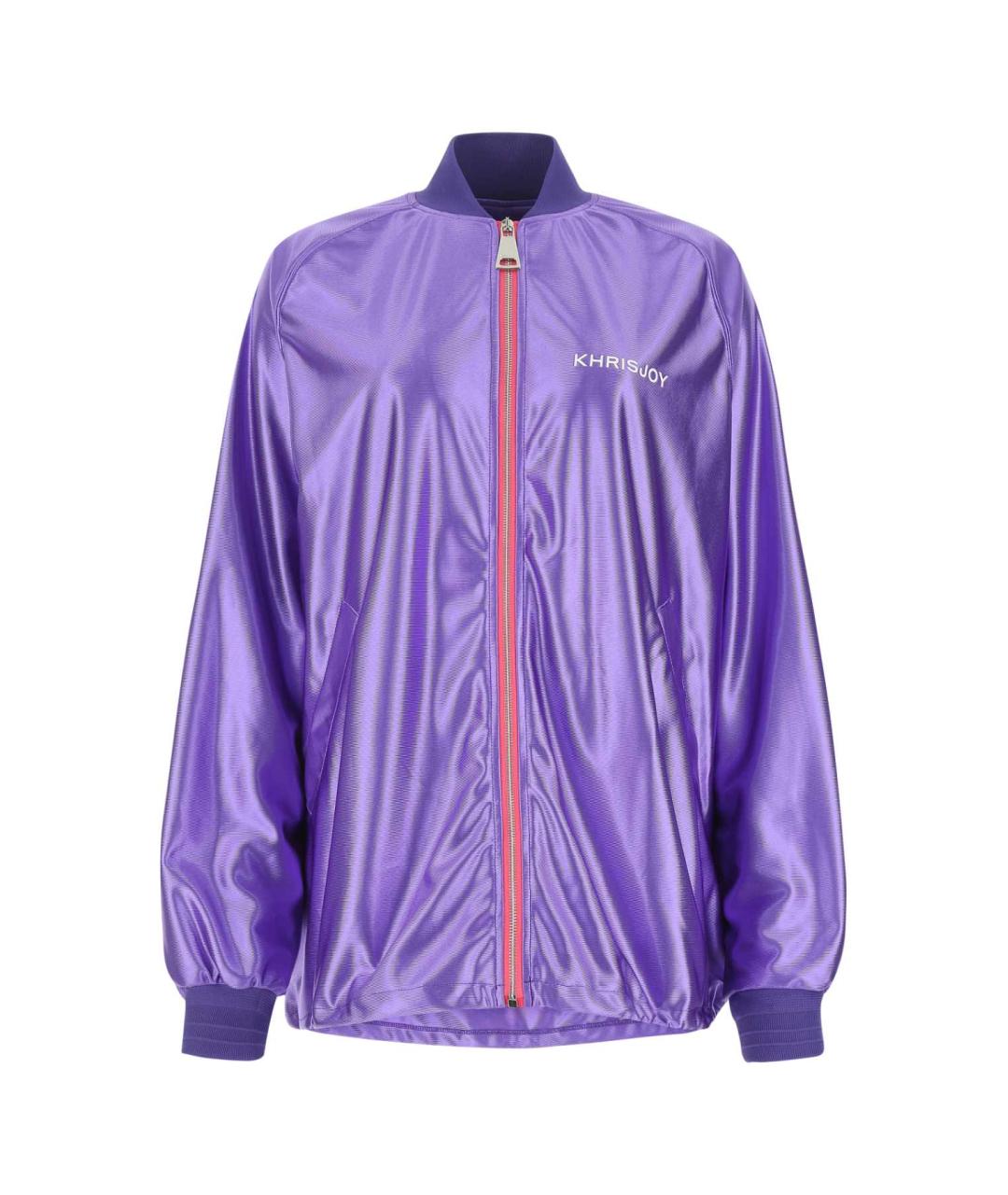 KHRISJOY Фиолетовая полиэстеровая куртка, фото 1