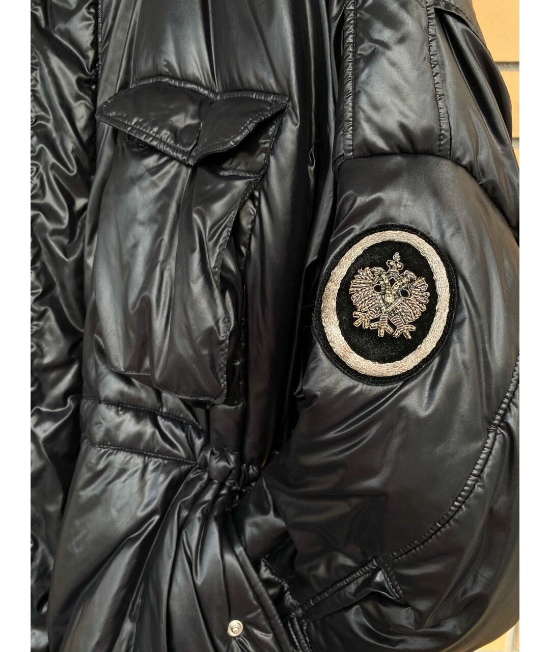 IRFE Черная полиамидовая куртка, фото 8
