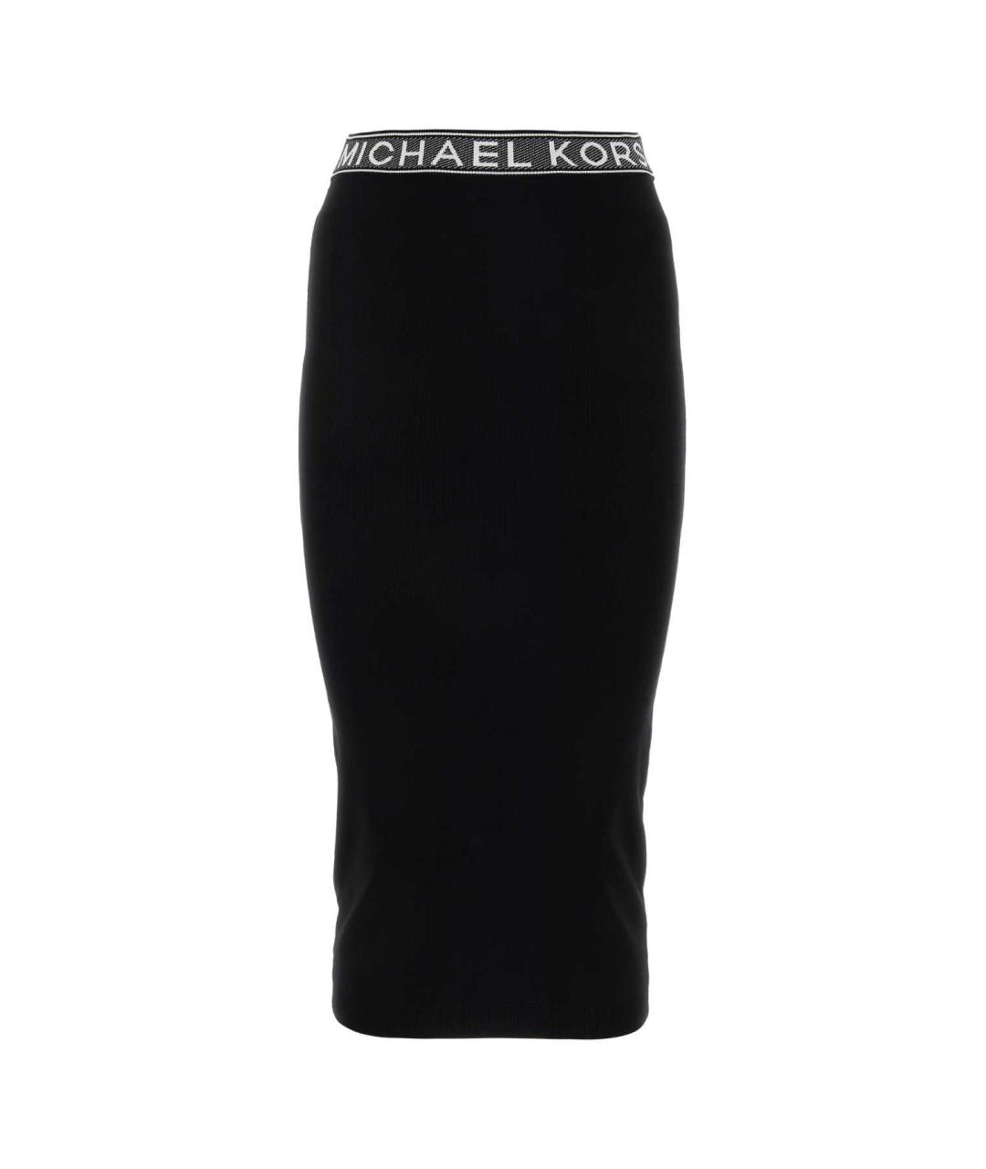 MICHAEL KORS Черная юбка миди, фото 1