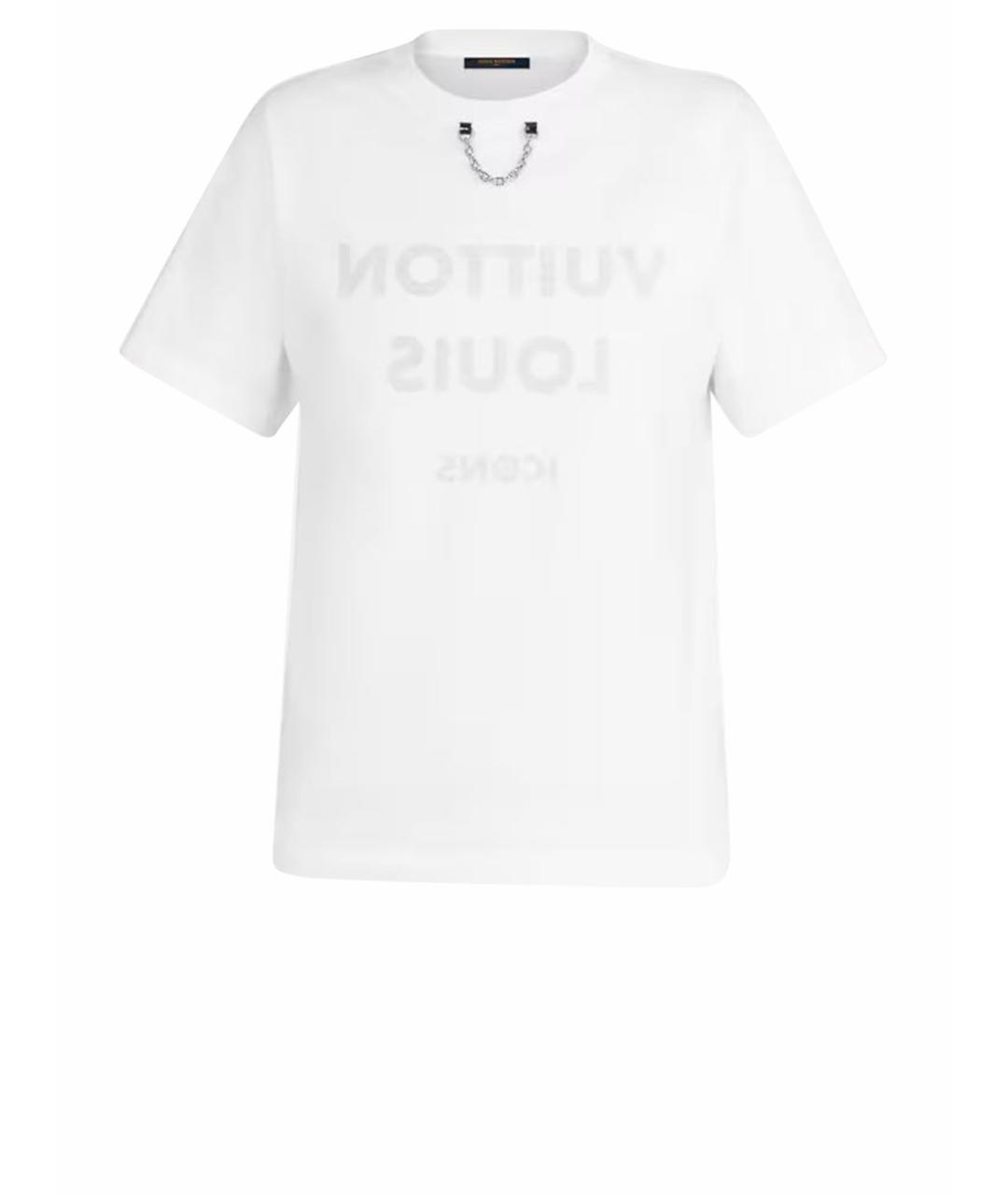 LOUIS VUITTON PRE-OWNED Белая футболка, фото 1