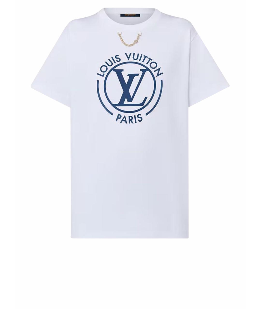 LOUIS VUITTON PRE-OWNED Белая футболка, фото 1