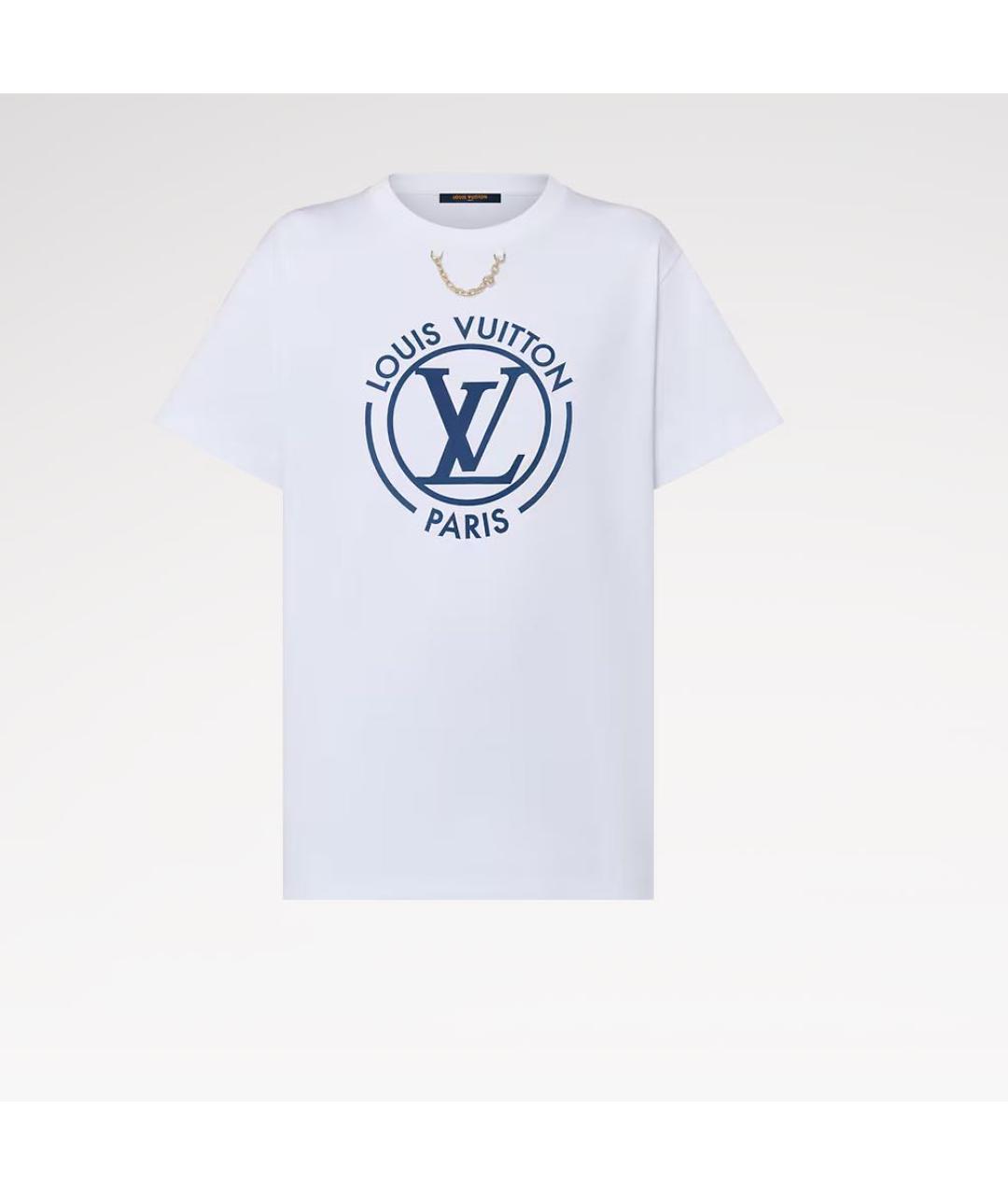 LOUIS VUITTON PRE-OWNED Белая футболка, фото 3
