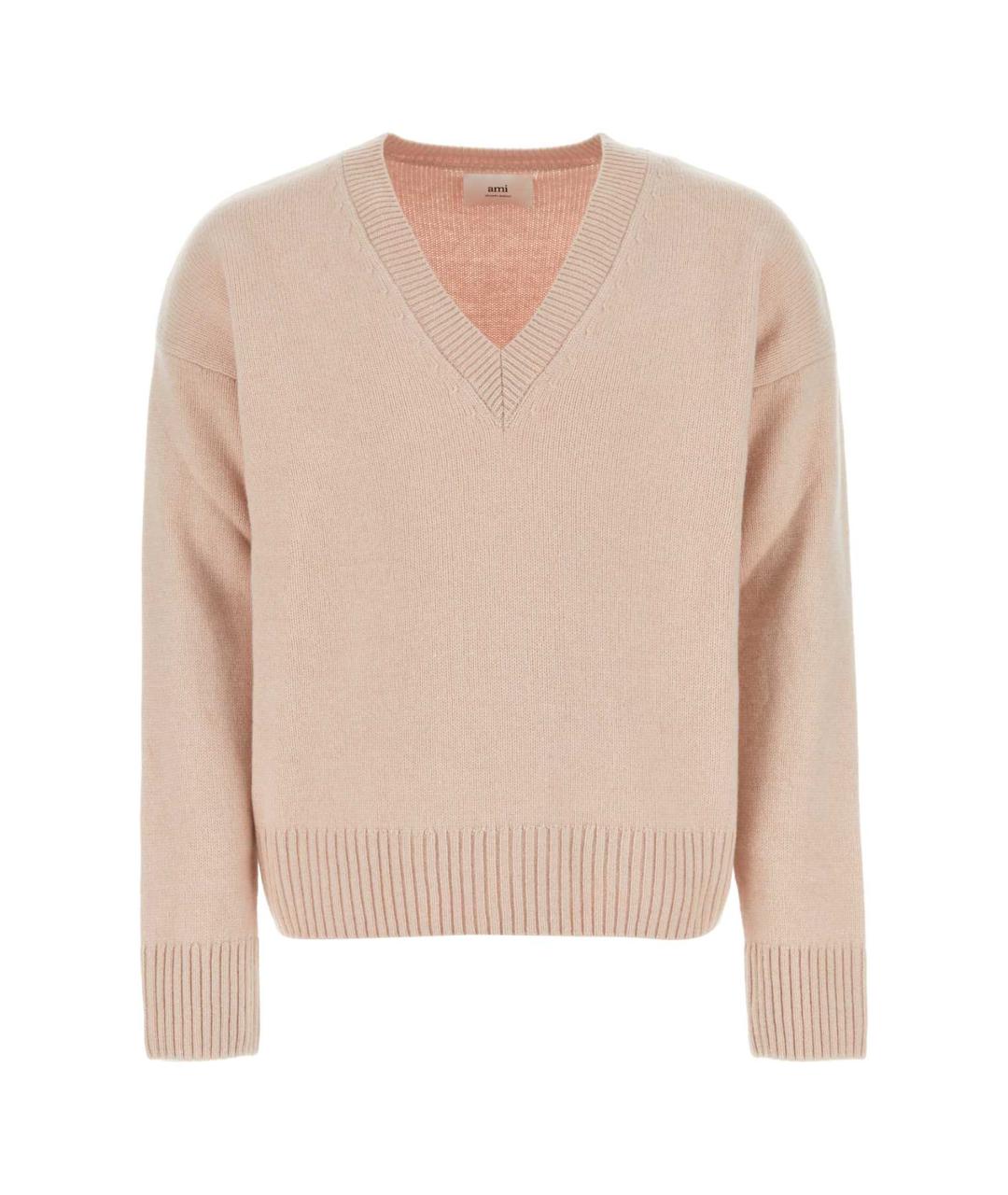 AMI Розовый джемпер / свитер, фото 1