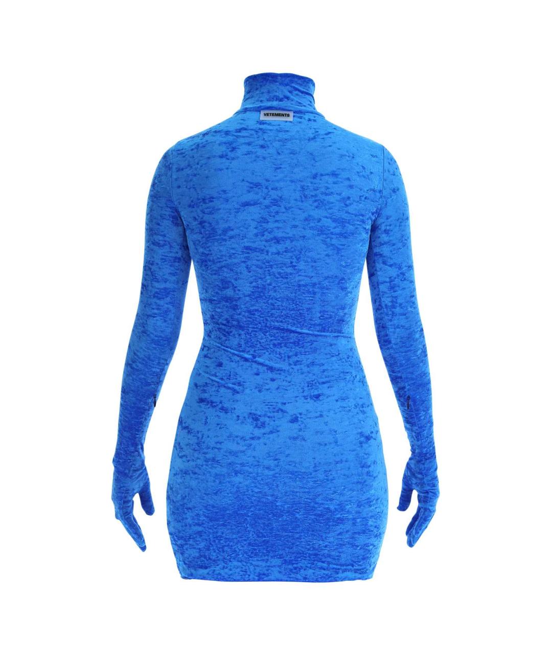 VETEMENTS Синее платье, фото 2