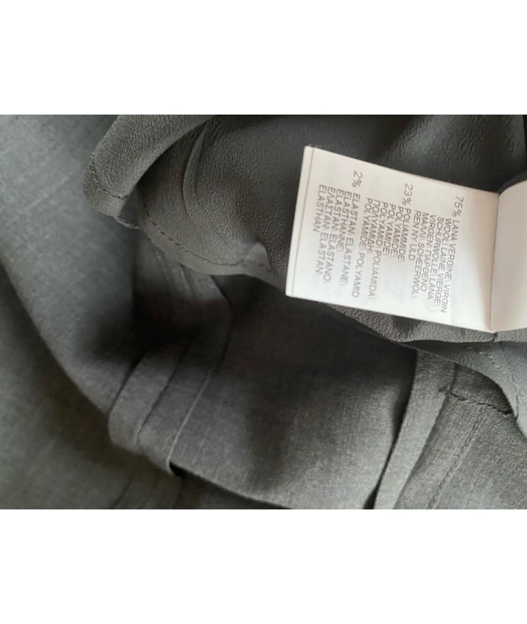 BRUNELLO CUCINELLI Серый шерстяной жакет/пиджак, фото 5