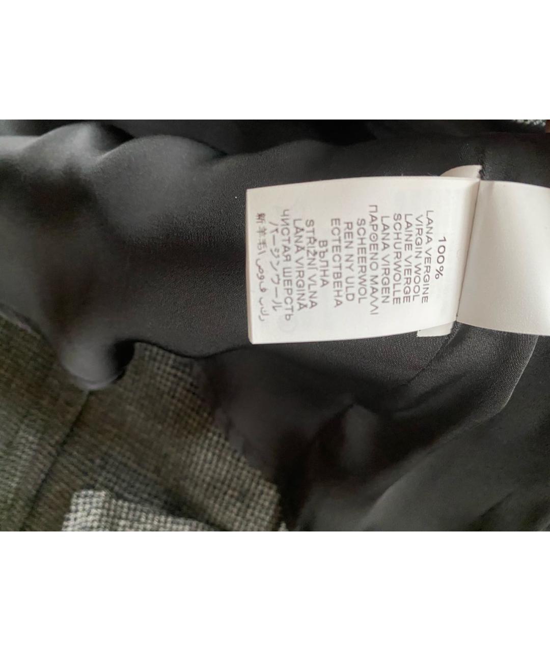 BRUNELLO CUCINELLI Серый шерстяной жакет/пиджак, фото 6