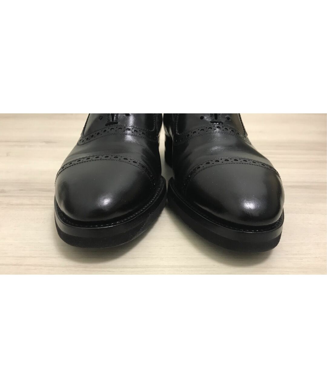 KITON Черные кожаные туфли, фото 2