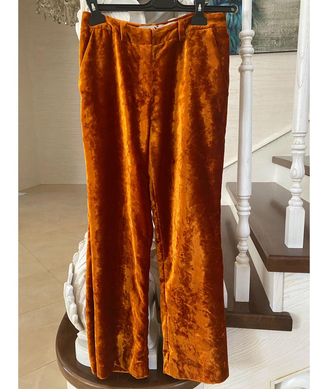 BOHEMIQUE Оранжевый вискозный костюм с брюками, фото 2