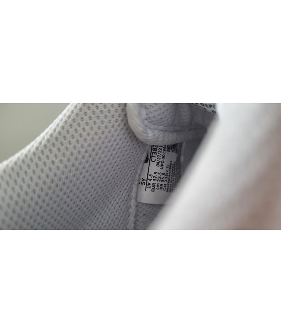 NIKE Белые кожаные кроссовки, фото 5