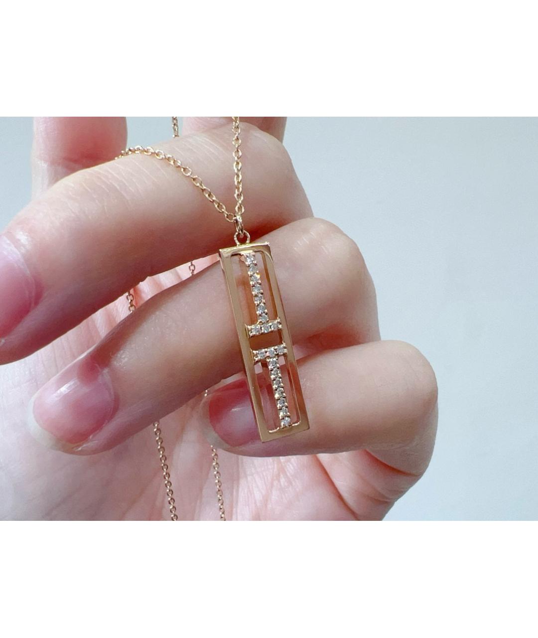TIFFANY&CO Золотая подвеска из розового золота, фото 5
