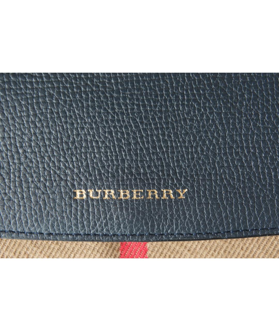 BURBERRY Мульти кожаный кошелек, фото 6