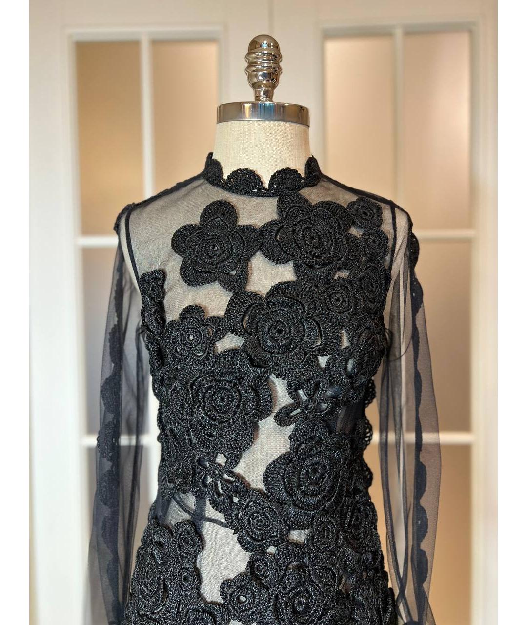 SIMONE ROCHA Черное коктейльное платье, фото 3