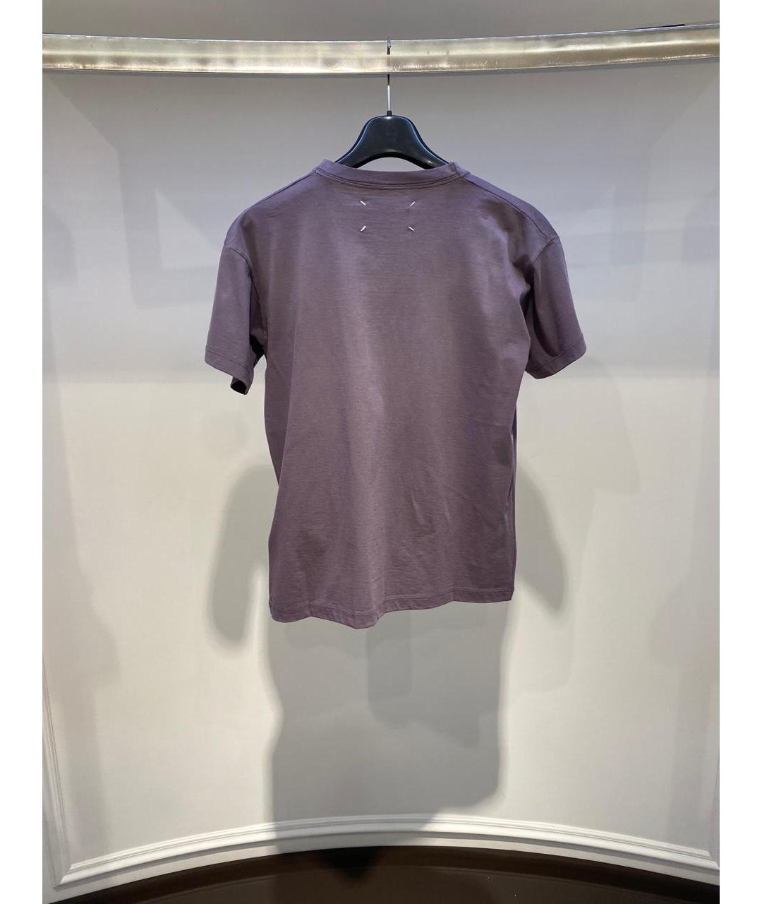 MAISON MARGIELA Фиолетовая футболка, фото 3