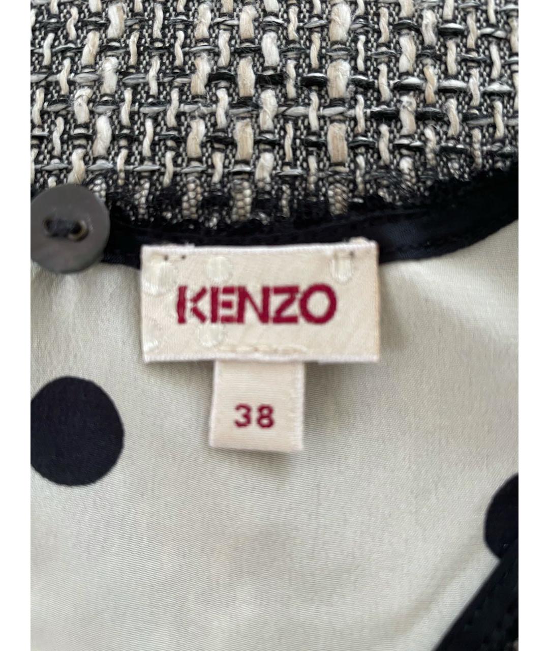 KENZO Шелковая блузы, фото 3