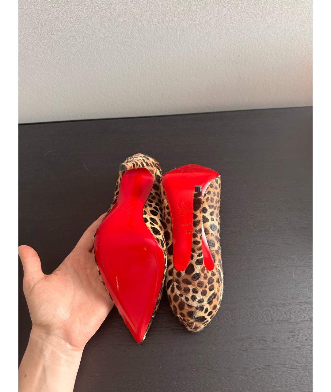 CHRISTIAN LOUBOUTIN Мульти туфли, фото 3