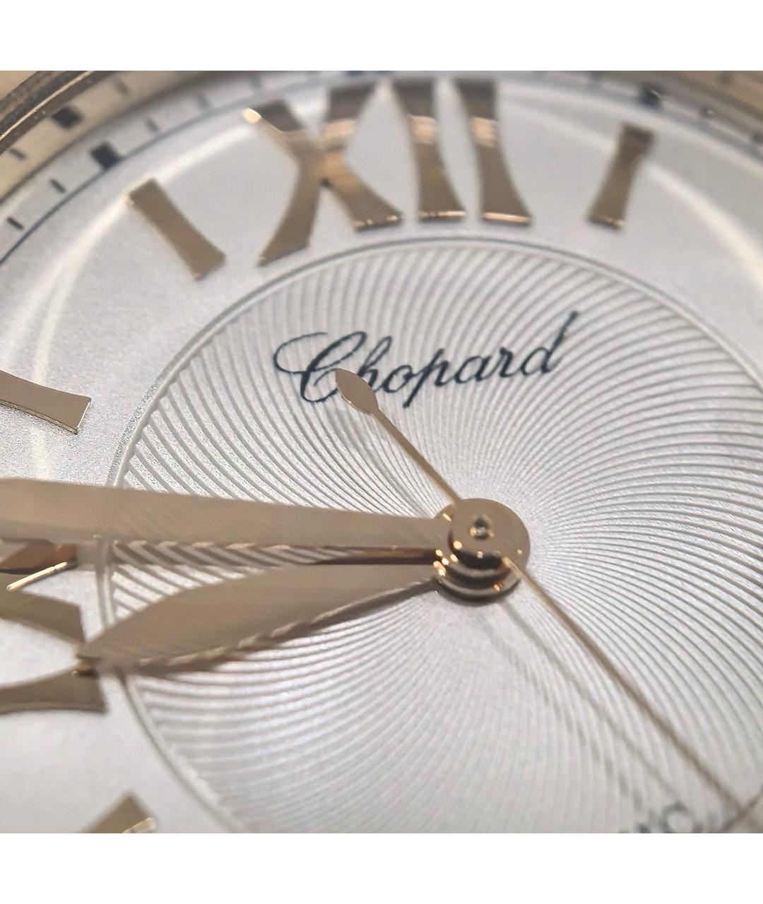 CHOPARD Белые часы из розового золота, фото 4