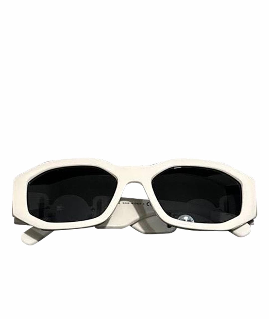 VERSACE Белые солнцезащитные очки, фото 1