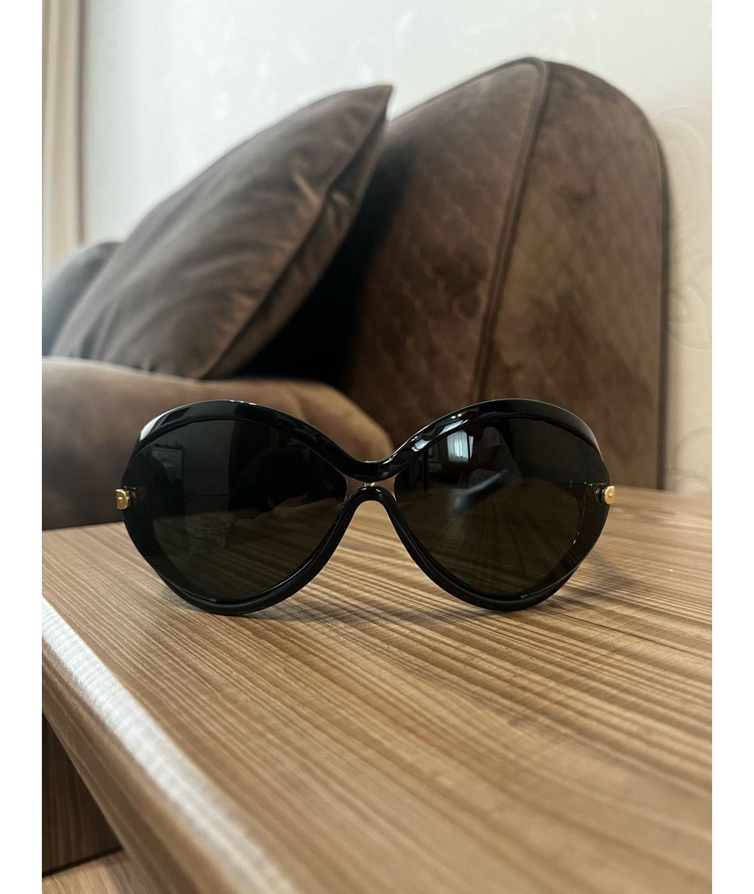 LOUIS VUITTON PRE-OWNED Черные солнцезащитные очки, фото 9