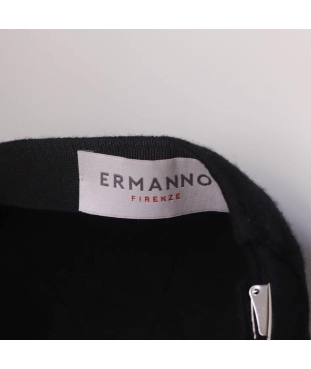 ERMANNO SCERVINO Черная кепка, фото 6