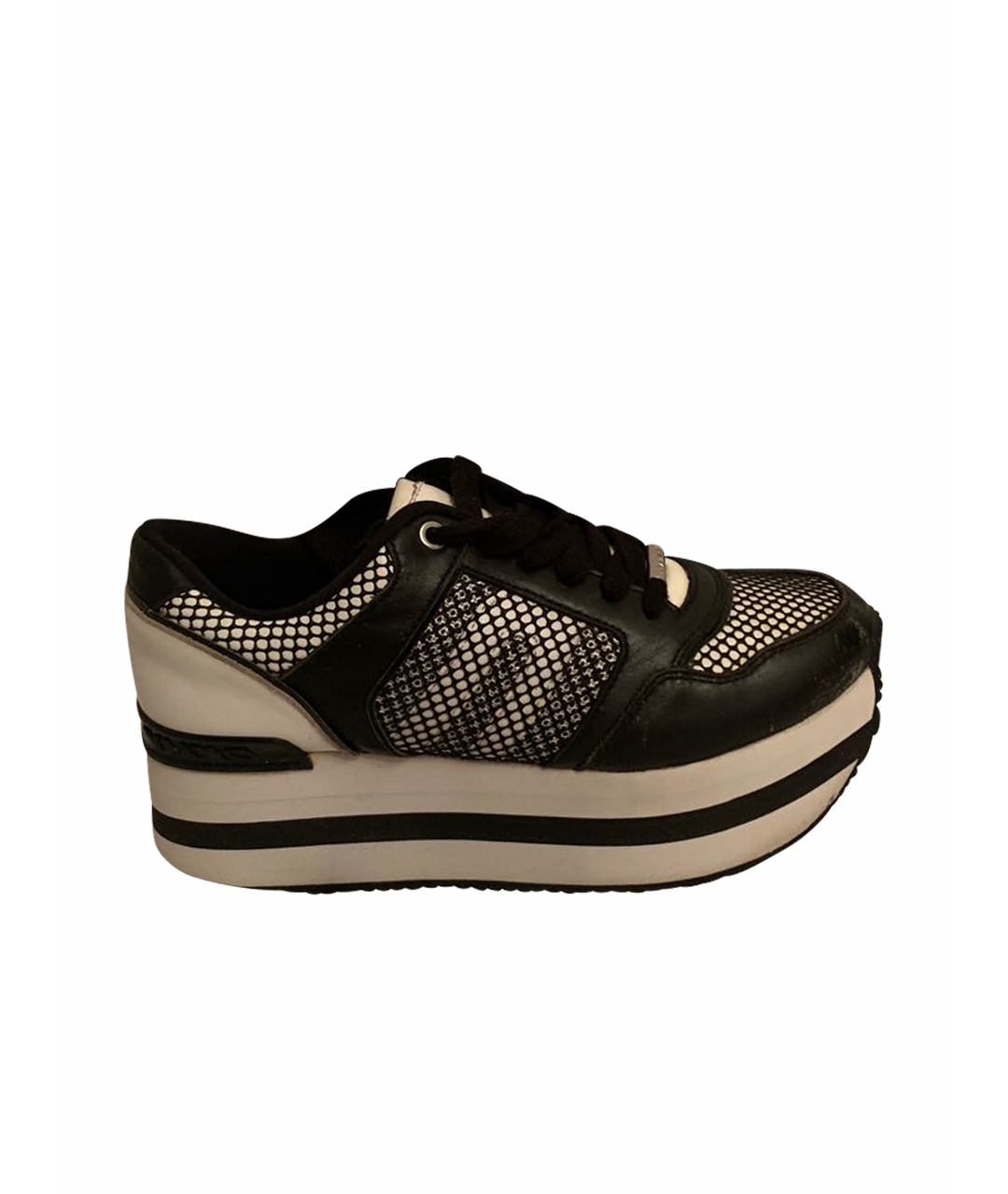DKNY Черные текстильные кроссовки, фото 1