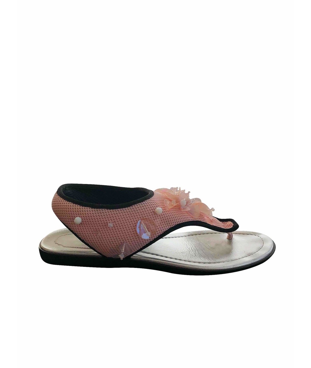 CHRISTIAN DIOR PRE-OWNED Розовые синтетические сандалии, фото 1
