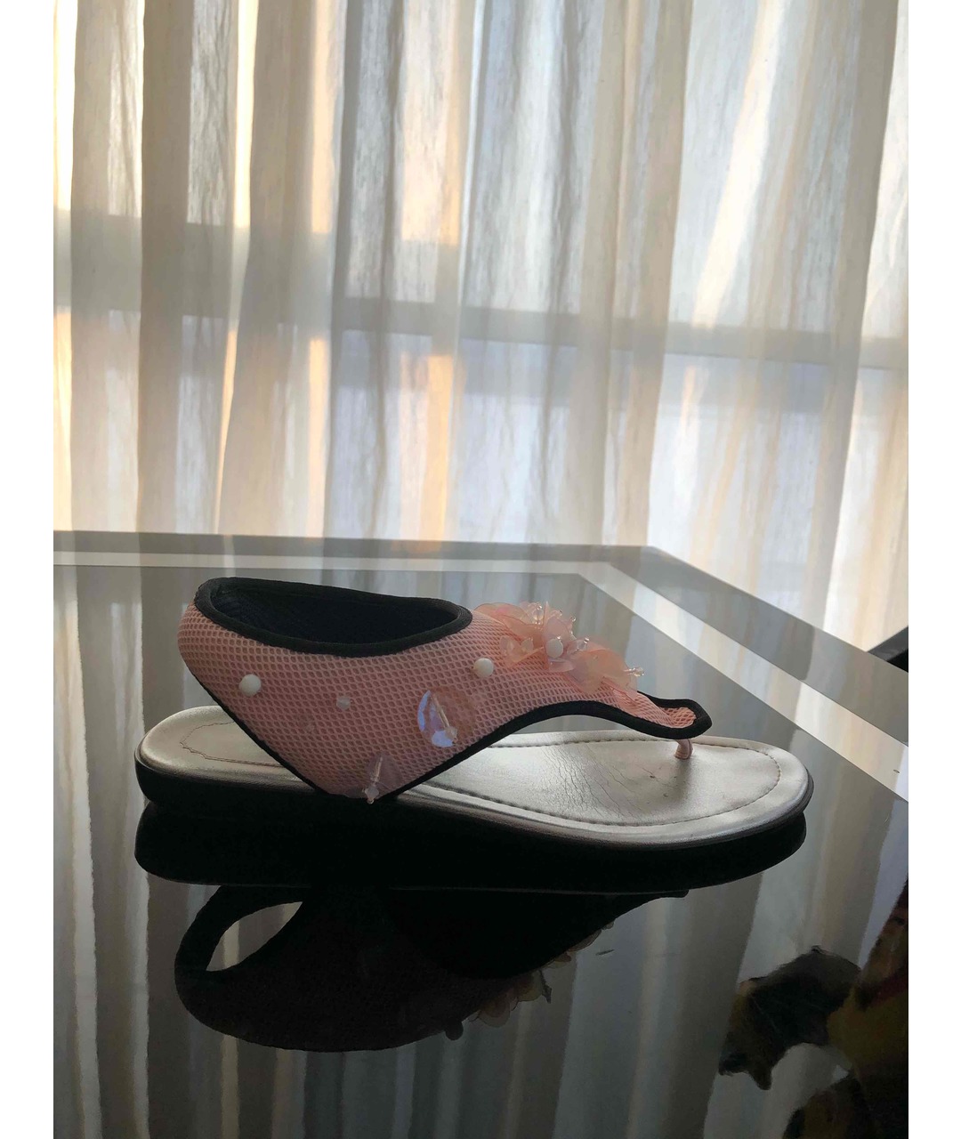 CHRISTIAN DIOR PRE-OWNED Розовые синтетические сандалии, фото 5