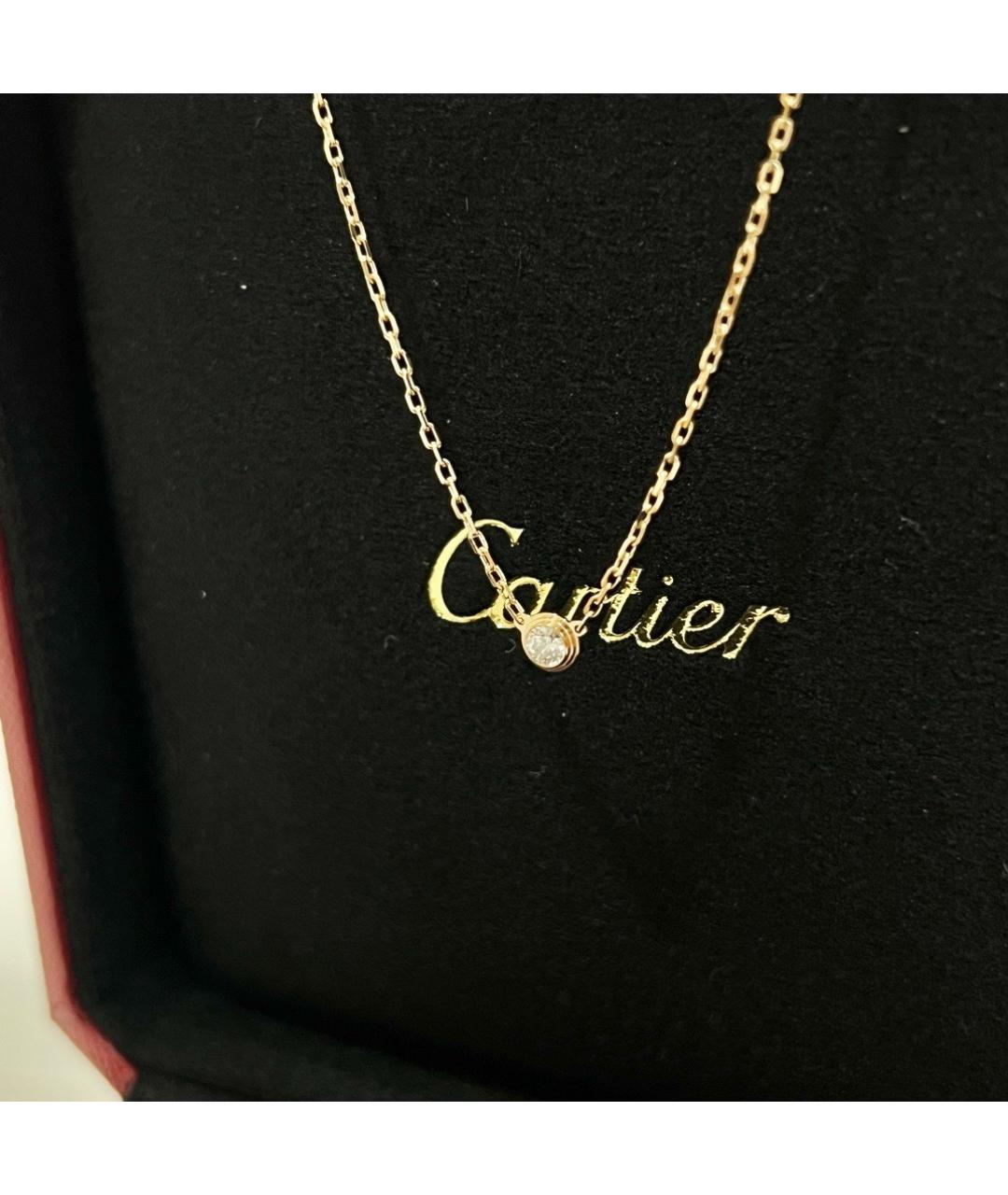 CARTIER Золотая подвеска из розового золота, фото 5