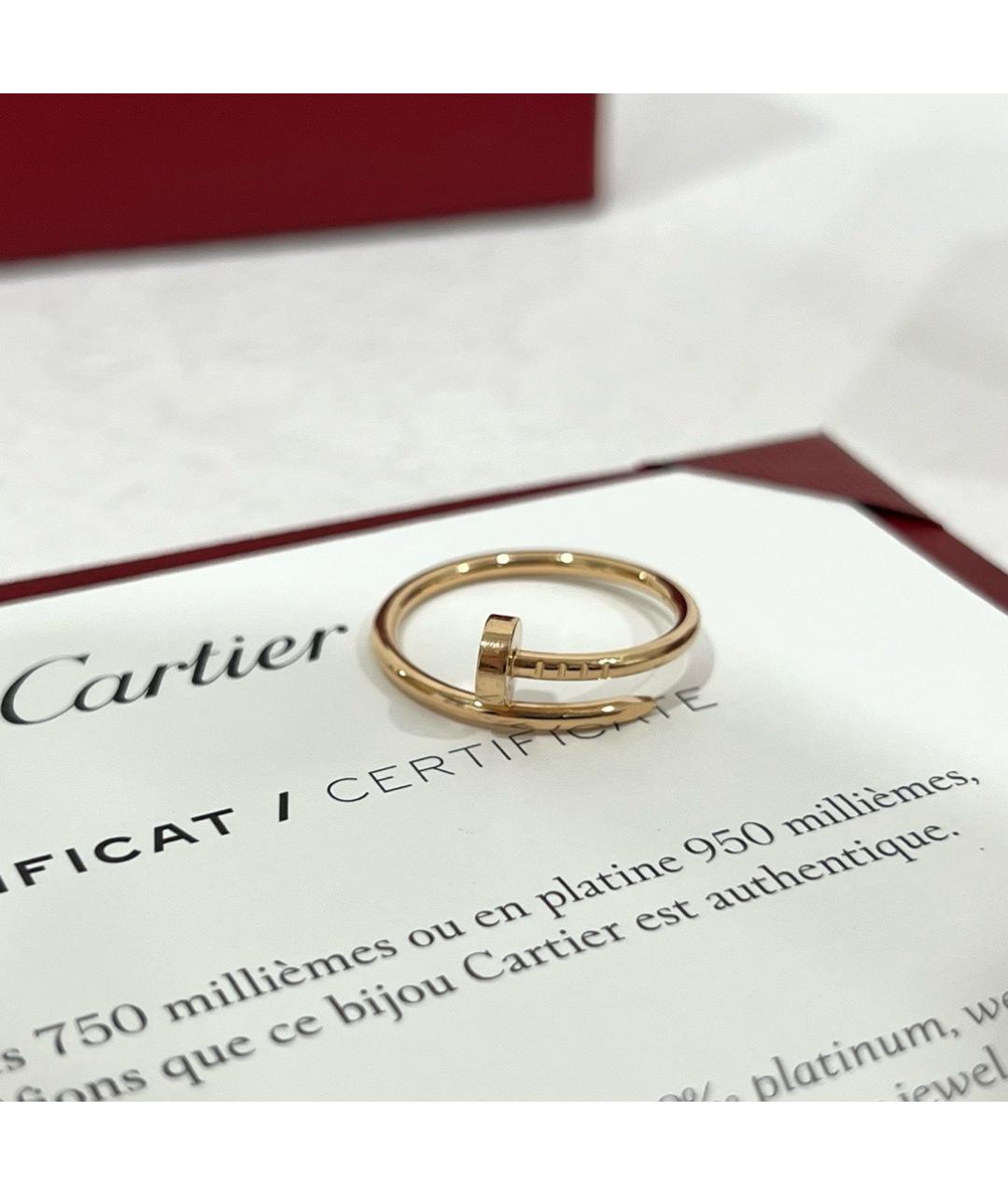 CARTIER Золотое кольцо из розового золота, фото 5