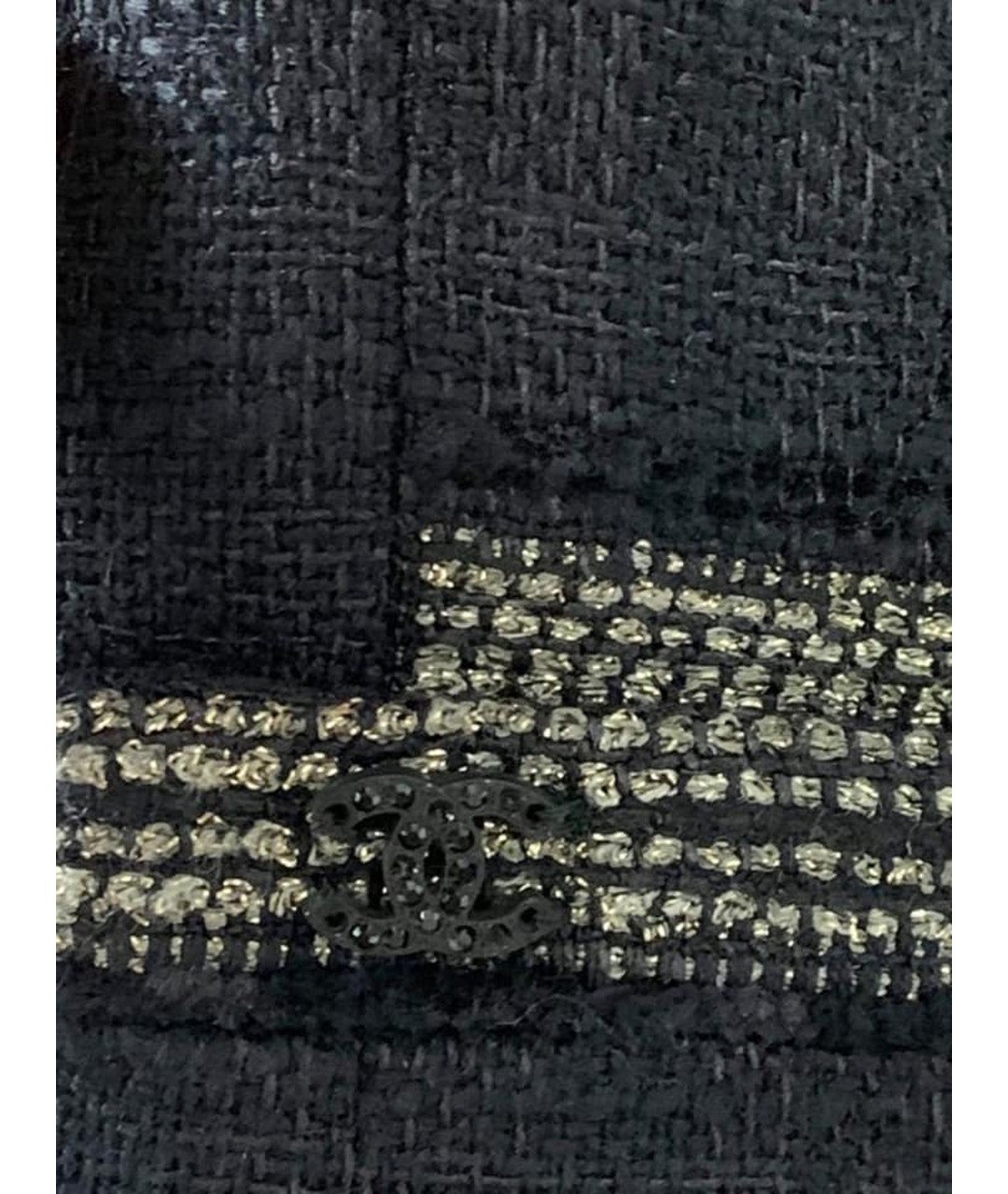 CHANEL PRE-OWNED Черный костюм с брюками, фото 4