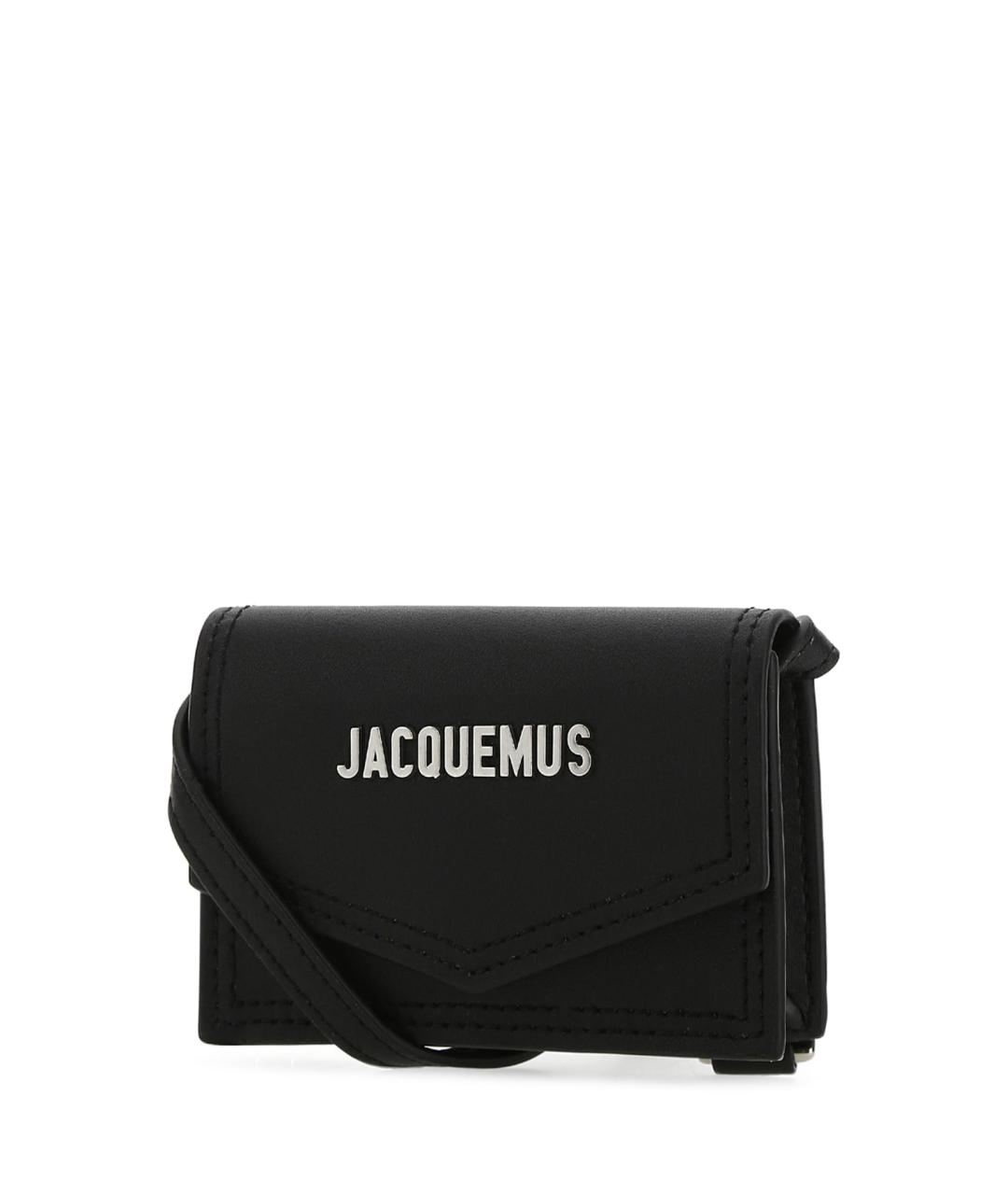 JACQUEMUS Черная сумка на плечо, фото 2