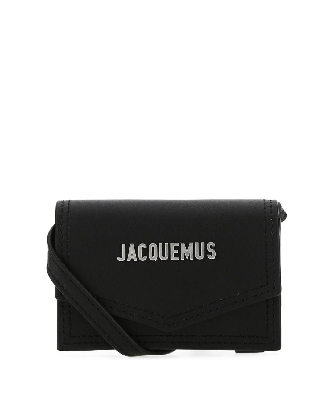 JACQUEMUS Черная сумка на плечо, фото 1