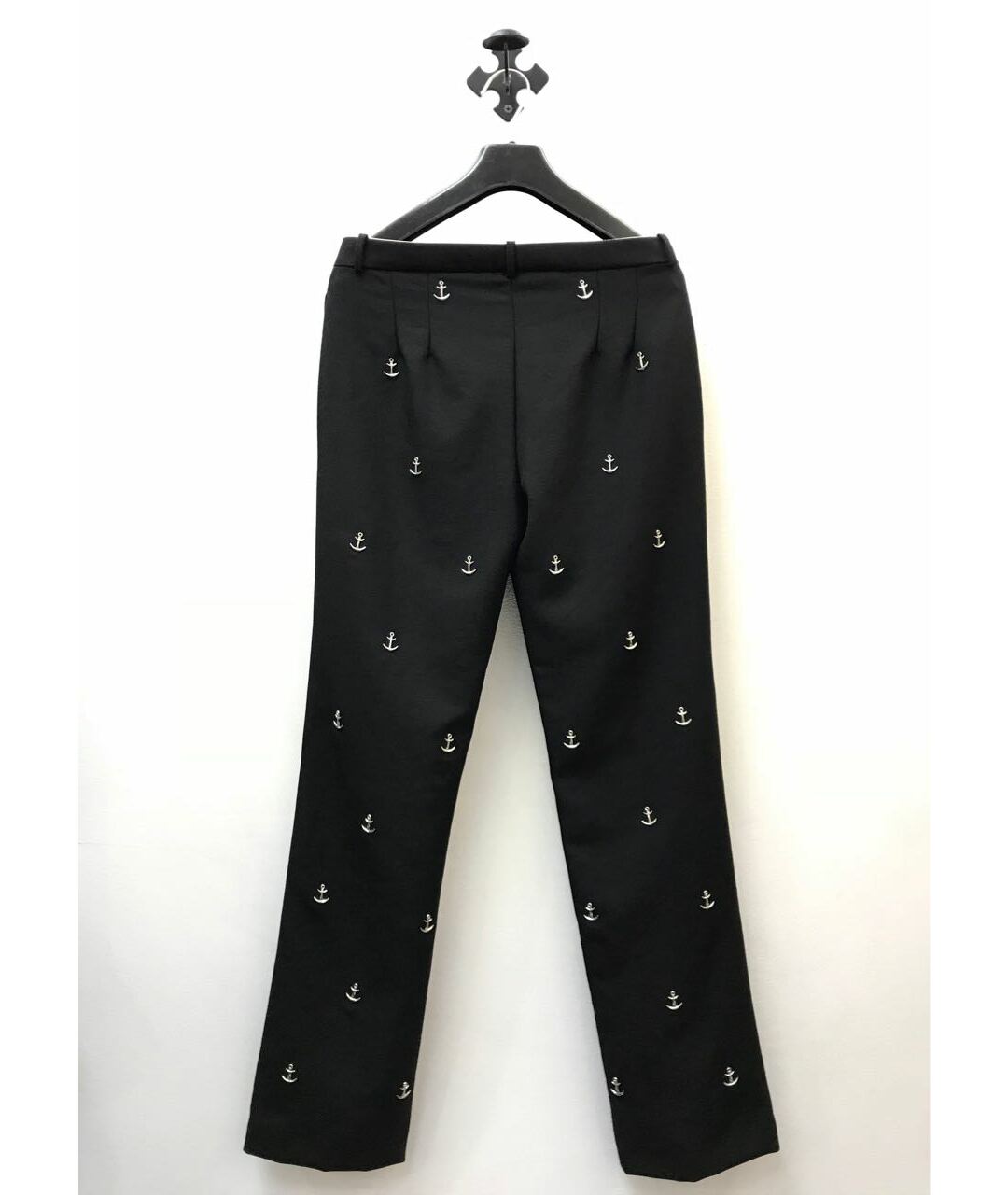 ACNE STUDIOS Черные шерстяные брюки узкие, фото 3