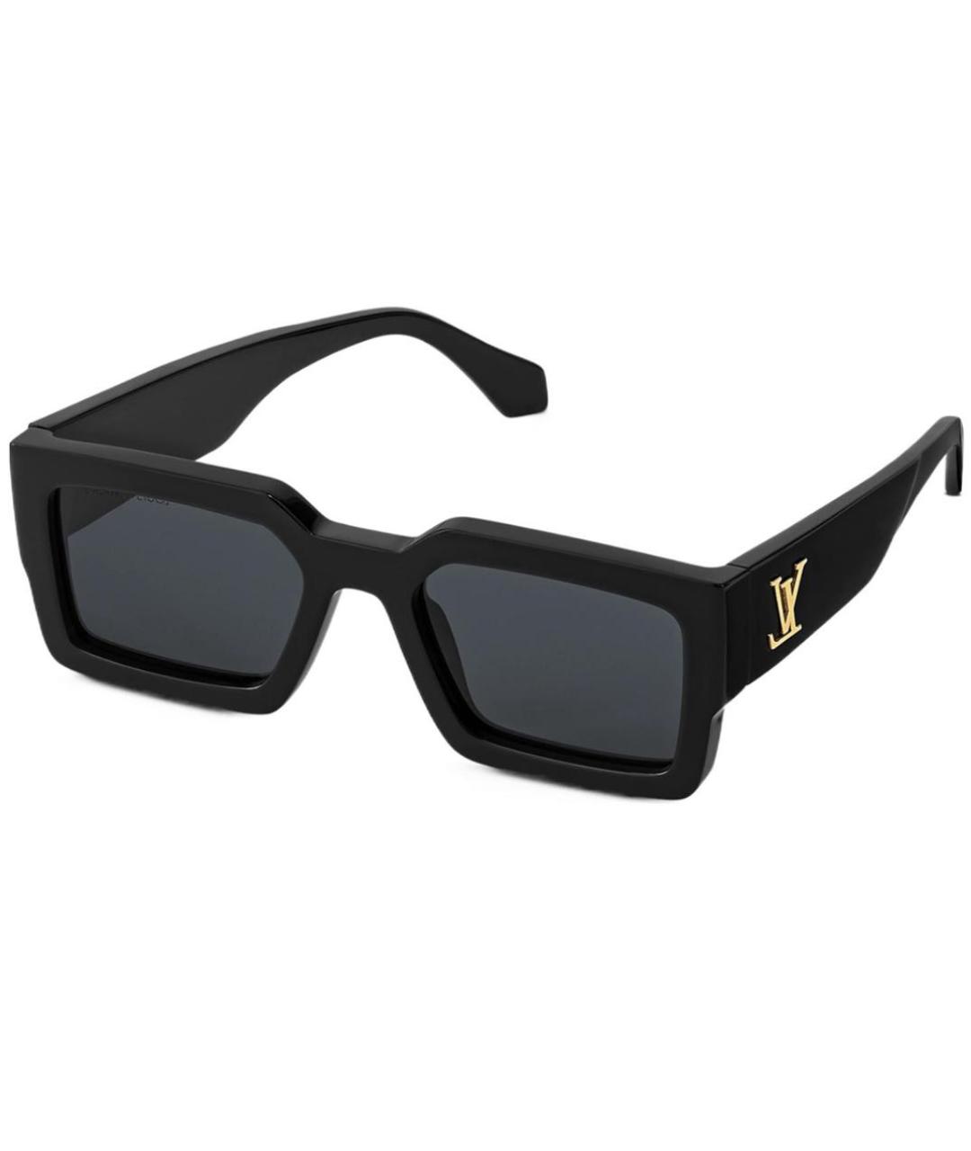 LOUIS VUITTON PRE-OWNED Черные солнцезащитные очки, фото 1