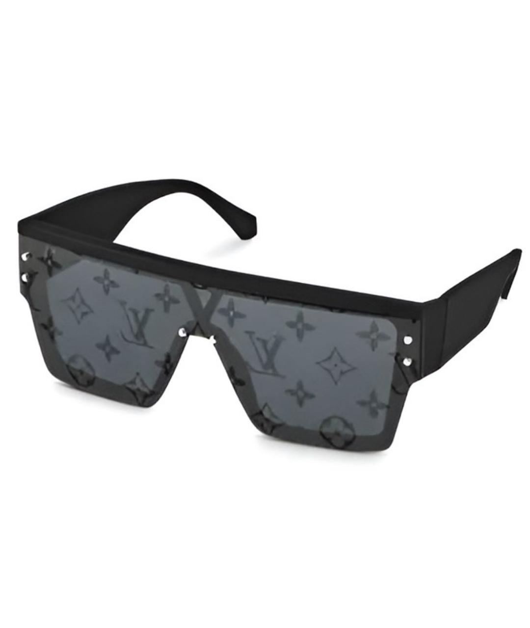 LOUIS VUITTON PRE-OWNED Черные солнцезащитные очки, фото 1