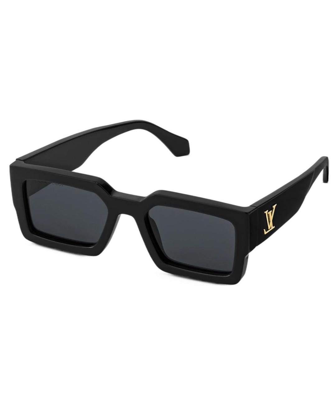 LOUIS VUITTON Черные солнцезащитные очки, фото 1