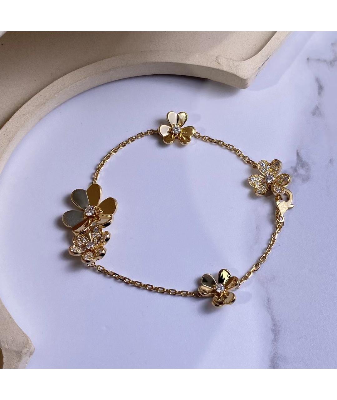 VAN CLEEF & ARPELS Золотой браслет из желтого золота, фото 2
