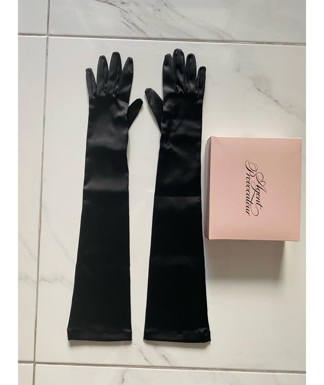 AGENT PROVOCATEUR Черные перчатки, фото 5