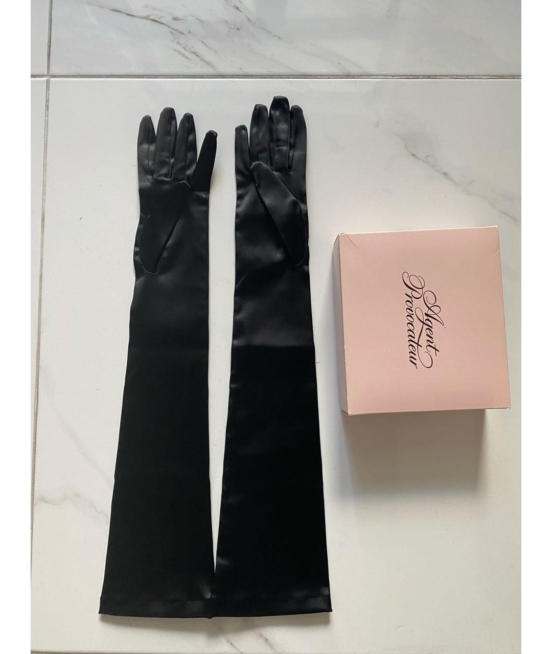 AGENT PROVOCATEUR Черные перчатки, фото 2