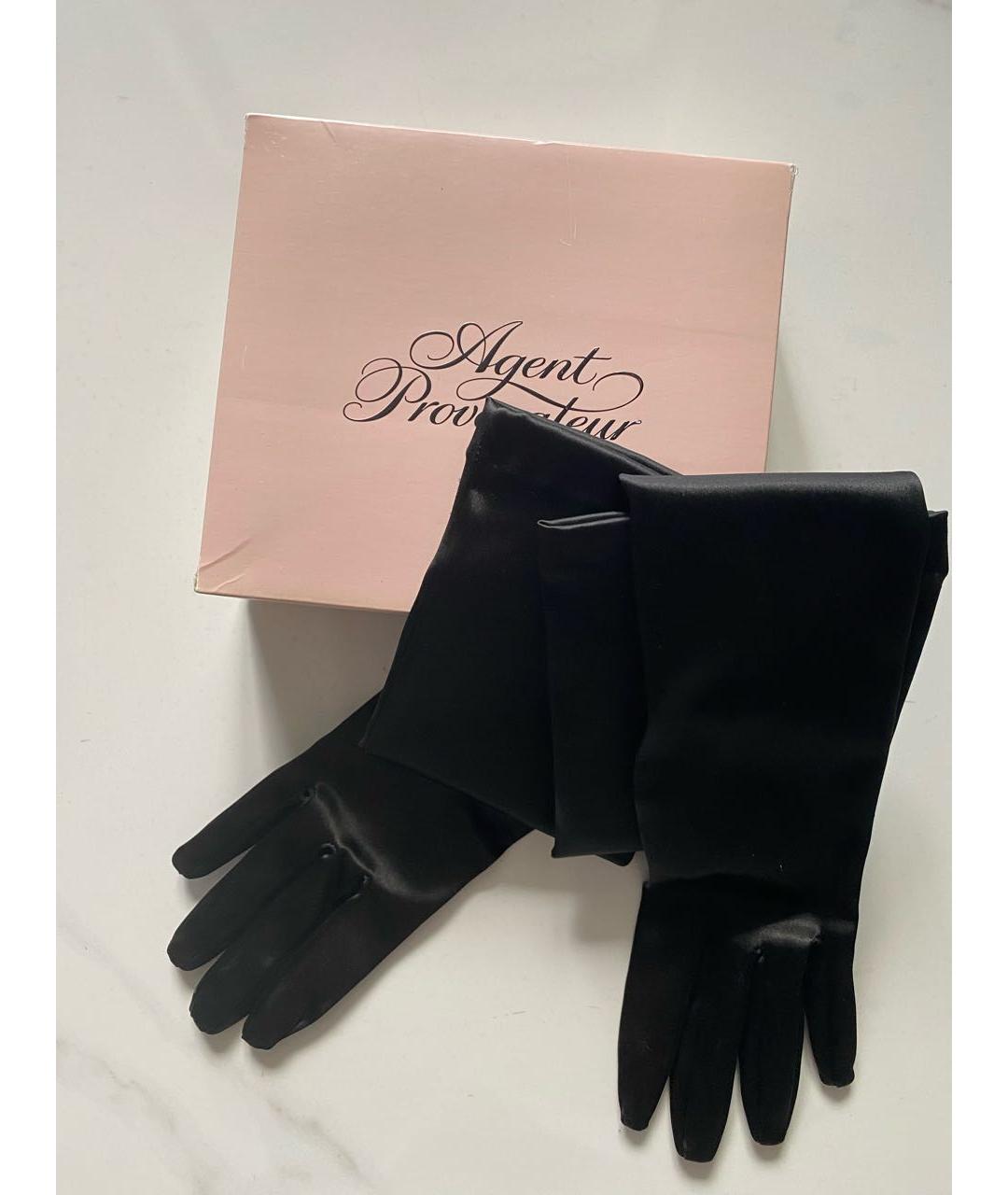 AGENT PROVOCATEUR Черные перчатки, фото 3